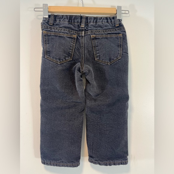 Boys 3T Old Navy cozy fleece lined jeans - Picture 2 of 4